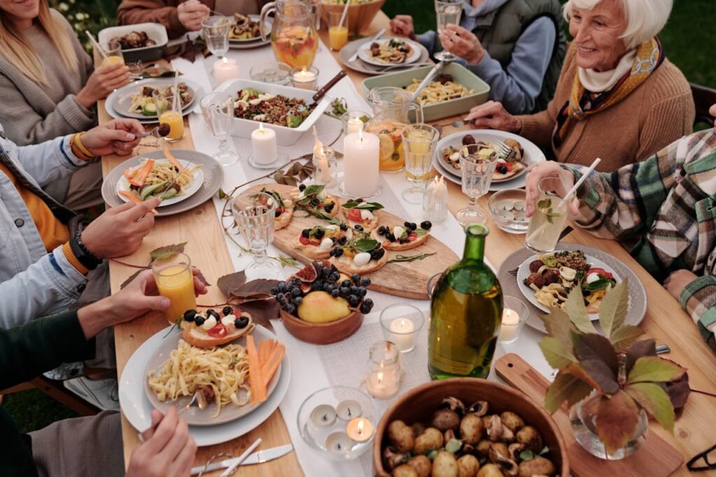 Culinary Experiences family dinner 70 birthday
